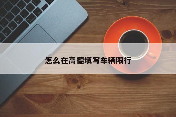 怎么在高德填写车辆限行